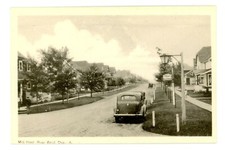 Mill Road RIVERBEND Alma Lac-Saint-Jean-Est Quebec Canada 1930-45 PECO Postcard