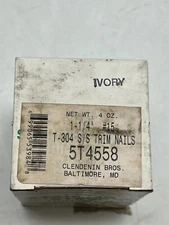 1-1/4" T-304 STAINLESS STEEL 4OZ TRIM NAILS