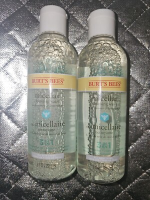 Burt's Bees Micellar Cleansing Water with Coconut & Lotus Water, 8 Oz Lot Of 2
