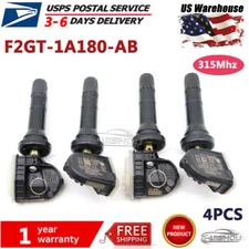 4PCS Tire Pressure Sensor F2GZ1A189AB For Ford Motorcraft F150 Explorer Mustang