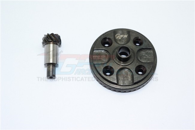 GPM KG1043TS-BK SPRING STEEL DIFF BEVEL GEARS THUNDER TIGER 