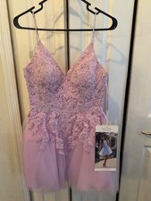 Mori Lee Short Party Dress Size 2 Light Purple