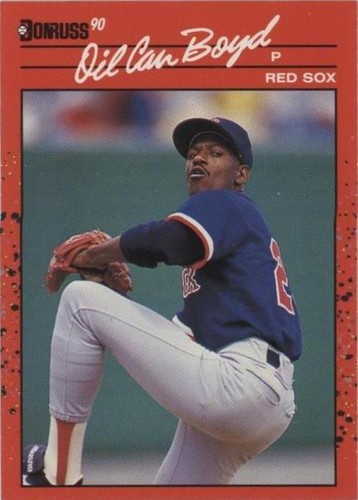 OIL CAN BOYD BOSTON RED SOX 1990 DONRUSS BASEBALL CARD #633 | eBay