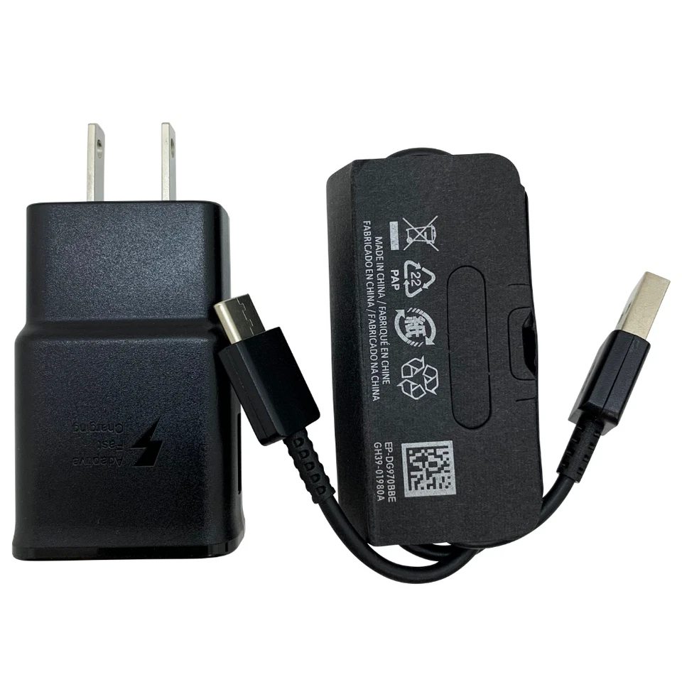 For Samsung Galaxy S10 S9 S8 Adaptive Fast Wall Charger Adapter USB Type C Cable - Image 4 of 4