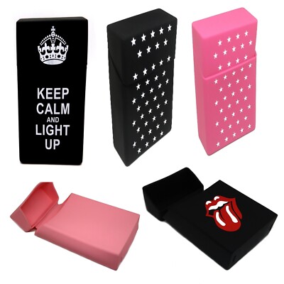 silicone cigarette holder Super King Size Silicone Cigarette Case 10.5cm Waterproof Pack Cover Holder