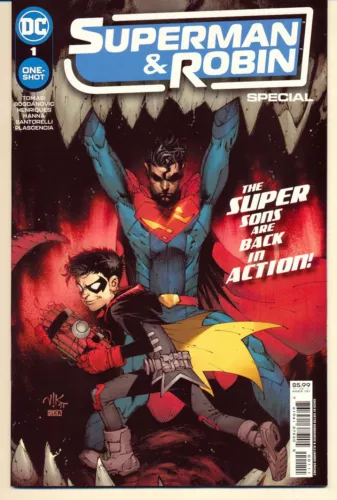 Superman And Robin Special #1 A Viktor Bogdanovic Cover 1st Print NM/NM+ DC 2022