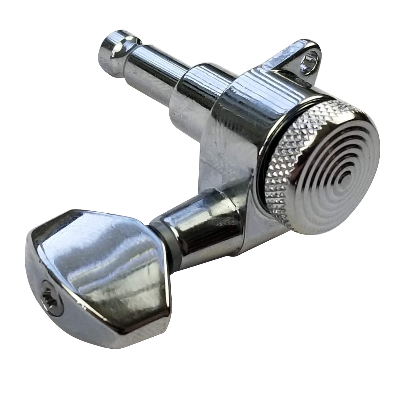 Jin Ho Locking Guitar Tuners Chrome 3x3 Machine Heads Tuning Pegs 191