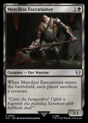 Gnadenloser Henker ~ Commander: Der Herr der Ringe [ NM ] [ Magic MTG ]