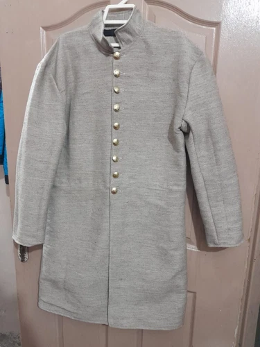 Confederate Civil War Jean Wool Frock Coat -  available all in all sizes