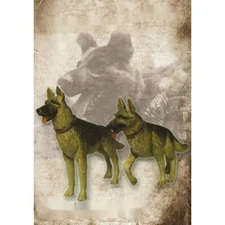 1:35 Die-cast Resin Small Animal Scene Layout Model Assembly Kit Unpainted