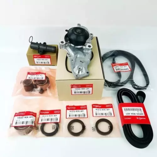 Genuine OEM 19200-RDV-J01 Timing Belt Kit with Water Pump for Accord Odyssey V6 - Foto 2 di 2