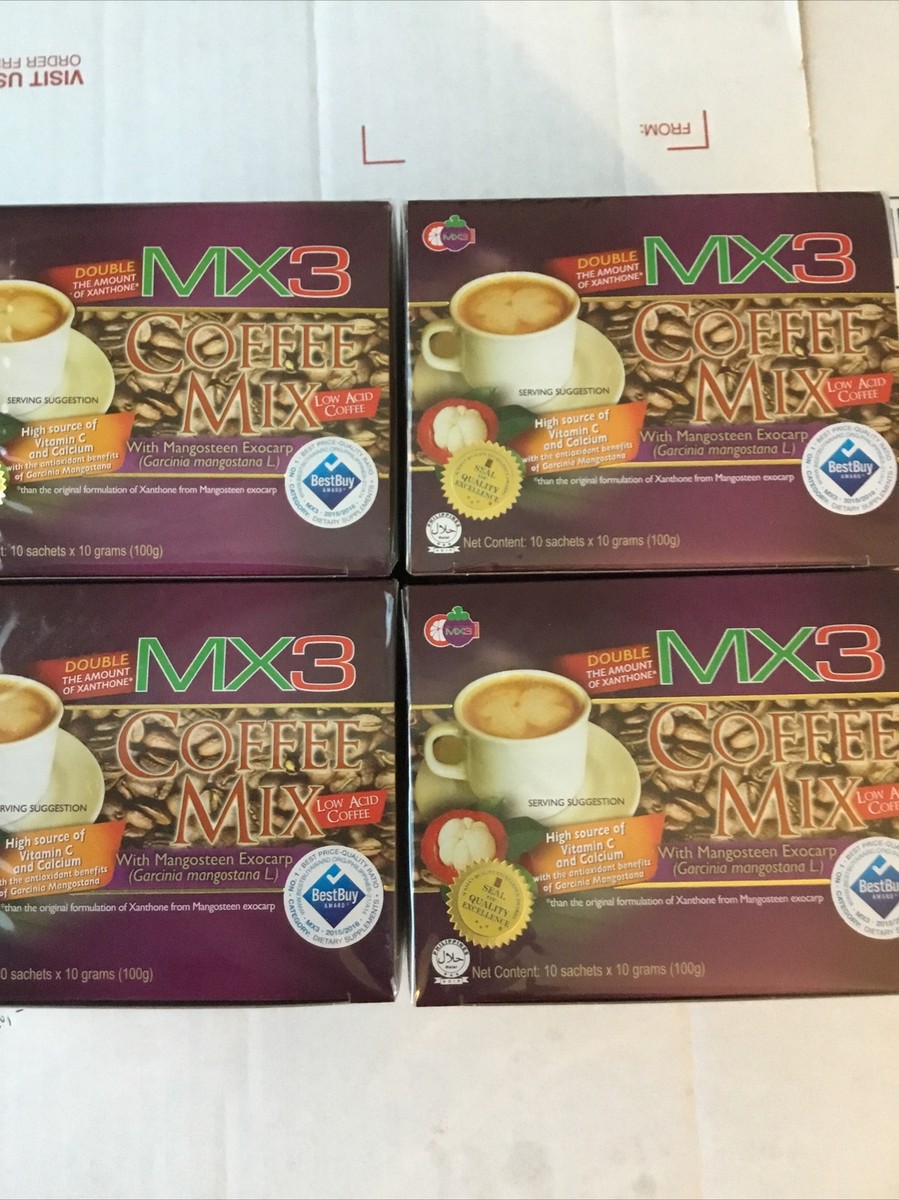 4 Boxes Of Mx3 Coffee With Free Shipping 💖💖💖 | eBay