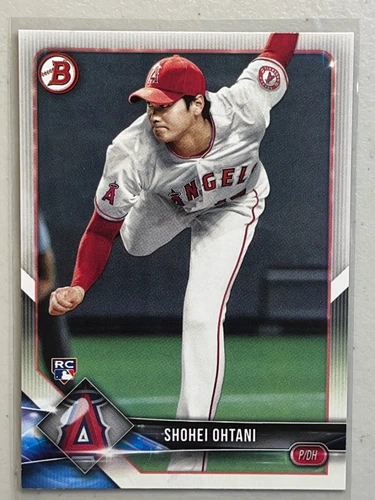 Shohei Ohtani 2018 Bowman Base Rookie Card RC #49 Paper Mint Angels Dodgers (GF)