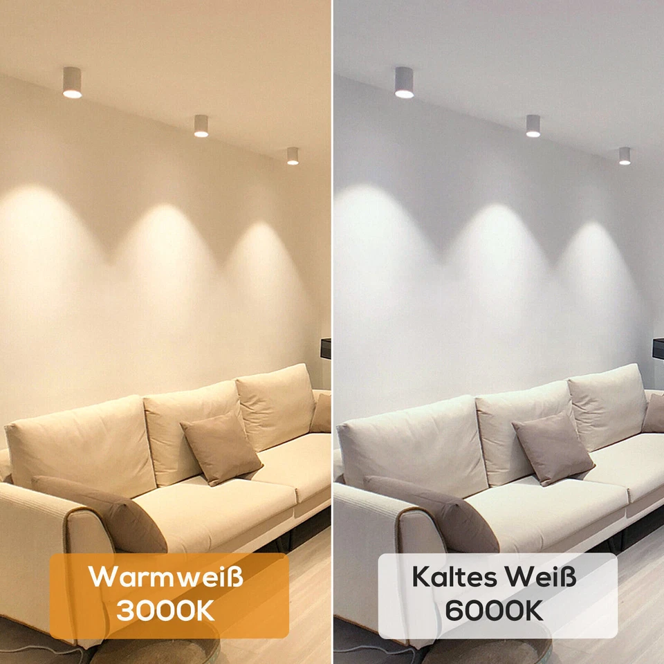 4x-100x GU10 LED Birnen 5W 7W Warmweiß Kaltweiß Spot Leuchtmittel Birne Strahler - Bild 4 von 4