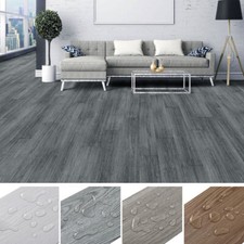 7-36 Floor Planks Tiles Self Adhesive Wood Effect PVC Vinyl Flooring Cover 1-5m²