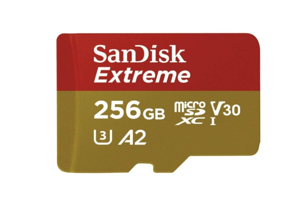 Sandisk 256GB Extreme MicroSD Memory Card Steam Deck Nintendo 