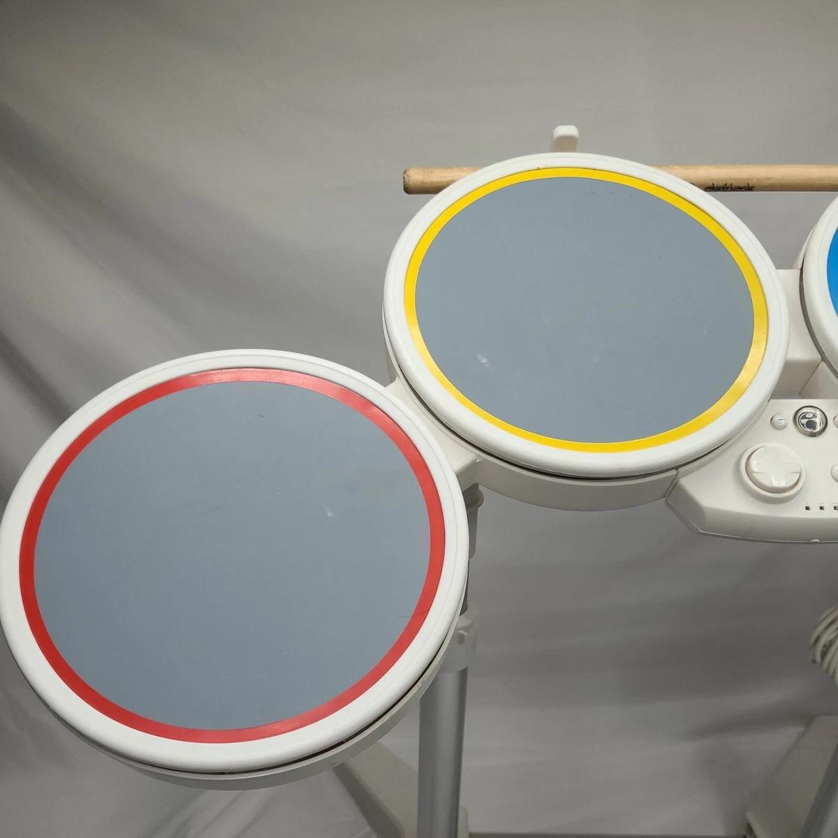 Wii Rock Band Drum Set Includes Drums Pedal And Sticks