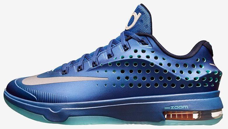 Nike kd 7 Elites, Size 9.5 2015 make Mens Nike KD VII 7 Elite 724349 478 Graphite 2015 Lightly  main image 4
