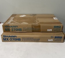 Lot of 2 Genuine Sharp MX-270HB Waste Toner Container for MX-2300N MX-3500N