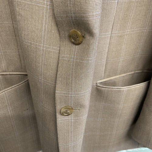 Pronto Uomo Sport Coat Mens 2XL Blazer Button Comes With Replacement ButtonsTan - Picture 8 of 12