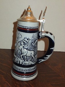 Avon Wild Country cologne collector’s stein.  1976