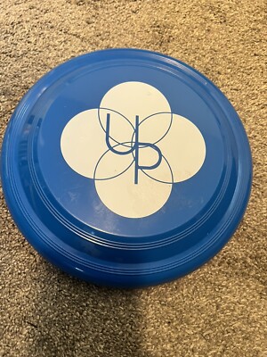 Vintage Garyline 9  Plastic Frisbee Flying Disc Promo Made In USA Blue