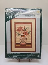 Elsa Williams Needlepoint Tiger Lily Still Life 10” X 14” Kit 06292 Vintage D38