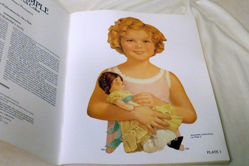 Shirley Temple Classic Paper Dolls and Dresses in Color Grayce Piemontesi Uncut - Imagen 2 de 6