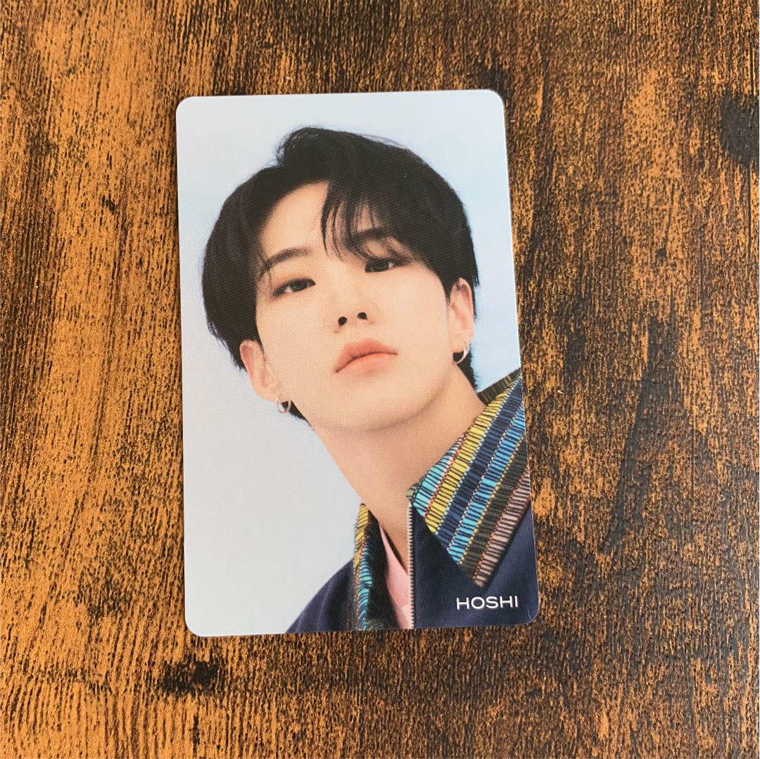 Hoshi トレカ Hoshi Official Photocard Seventeen Cafe In Seoul Trading Card