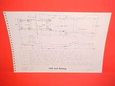 1970 Ford Mustang Convertible Boss 429 Mach I Cobra Jet Frame Dimension Chart 1970 Ford Mustang Convertible Boss 429 Mach I Cobra Jet Frame Dimension Chart