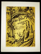 NANCY RANSON (1905-1993) Original SIGNED Limited Edition Lithograph WPA