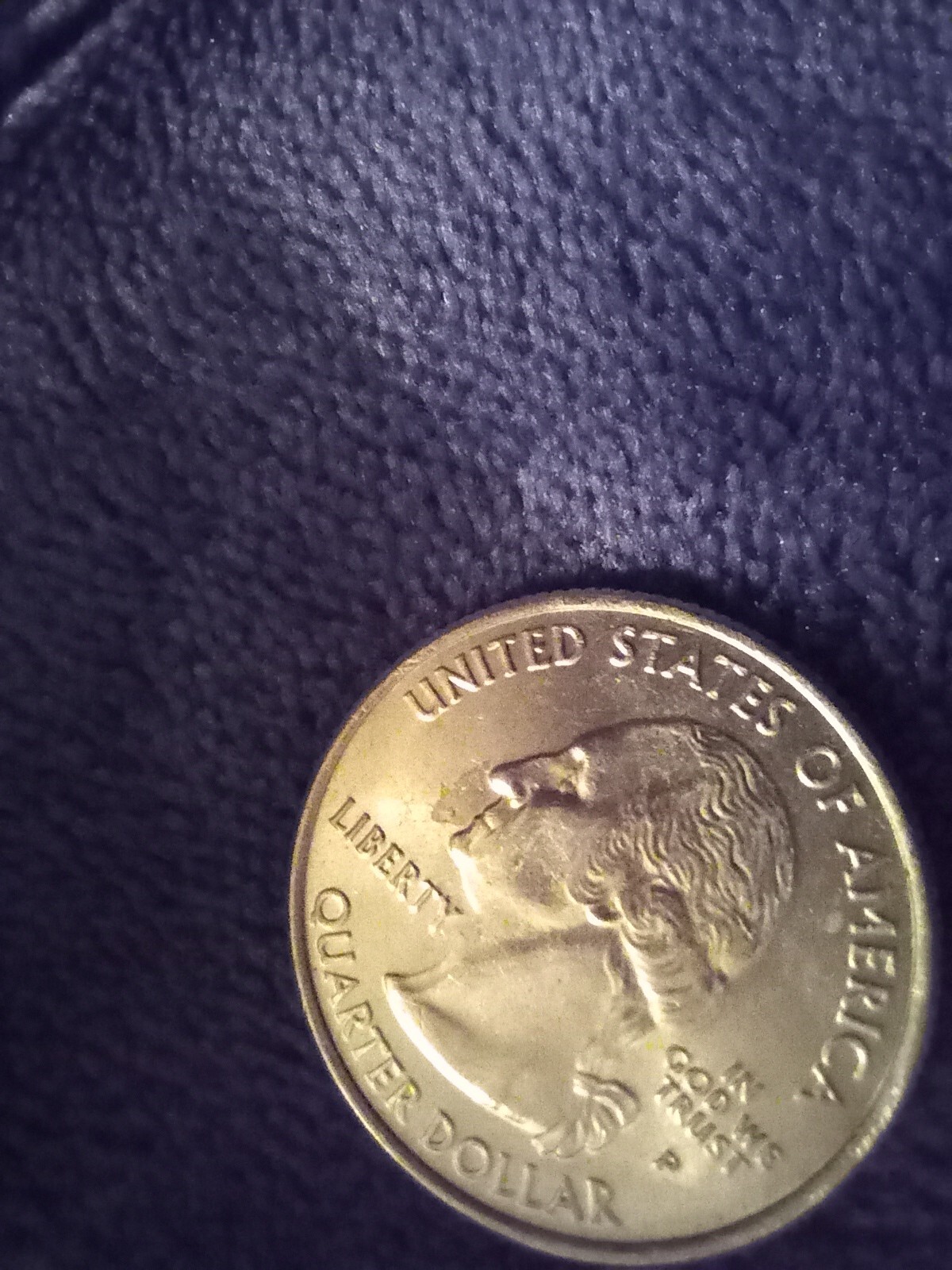 2007 P WYOMING QUARTER STRUCK THROUGH GREASE BOTH SIDES eBay