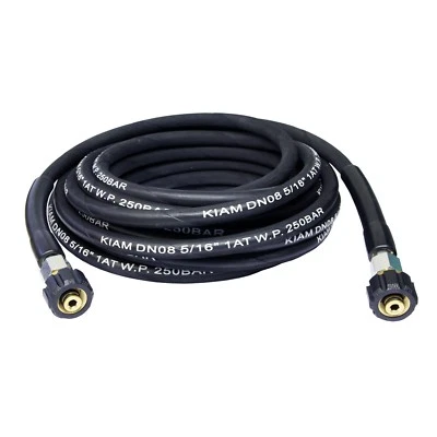 KRANZLE 10m High Pressure HOSE 250 BAR M22 FEMALE - M22 FEMALE - HEAVY DUTY 5/16