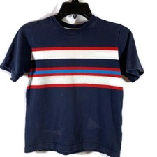 Basic Editions Boys Short Sleeve T-Shirt Blue...