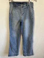 Judy Blue Jeans Women 9/29 Blue Mid-Rise Wide Leg Denim JB82401MD Flare Boho