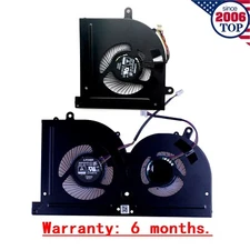 New CPU+GPU Cooling Fan for MSI GS63 GS63VR GS73 6RF 7RF BS5005HS-U3I U3J