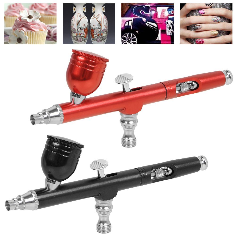 Kocusu Airbrush Set Mit 3 Düsen & Zubehör - Vielseitig Für Modellbau, Nageldesign & Mehr