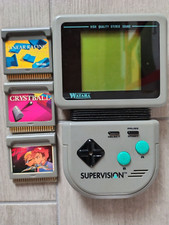 Supervision Watara console portatile retro game con 3 cartucce giochi 8 BIT