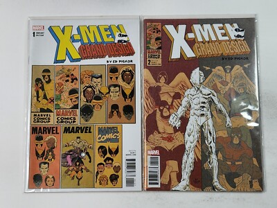 X-Men Grand Design 1 2 Ed Piskor Marvel Comics 2 Book Set 2018