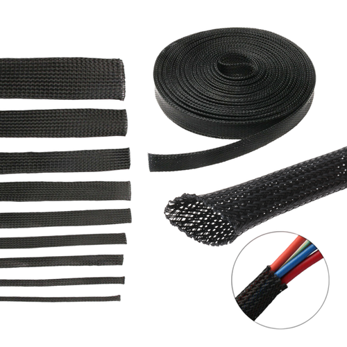 Braided Cable Sleeving Expandable - Harness, Sheathing, Sleeve, Wire, Loom