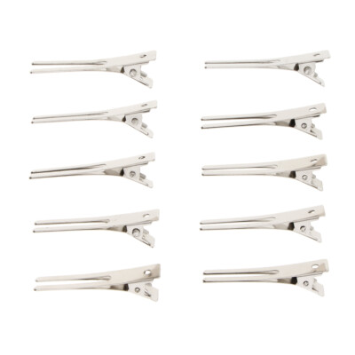 Klee Alligator Haarspange – Elegante Spange In Schwarz, 5,6 Cm, Perfekt Für Hochzeit & Party