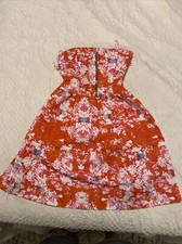 zara trafaluc dress XS pink floral