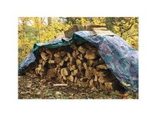 8' x 10' Reversible Camo / Orange 5 Mil Medium Duty Tarp with Grommets every 3'