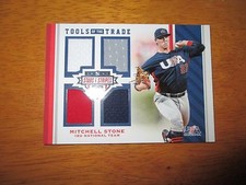 2017 Panini Stars & Stripes USA Baseball GAME USED JERSEY Pick Your Player #/199