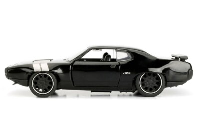 DOM'S PLYMOUTH GTX BLACK FAST & FURIOUS 1/32 DIECAST MODEL CAR BY