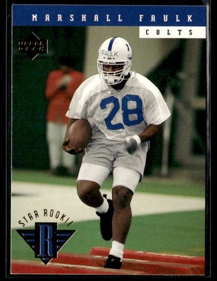 1994 Upper Deck #7 Marshall Faulk HOF Rookie RC