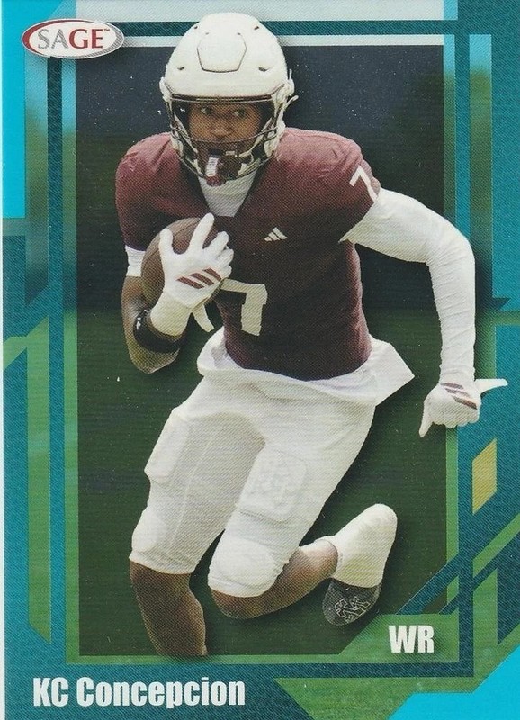 KC KEVIN CONCEPCION 2026 SAGE RC #35 BROWNS #1 PICK TEXAS A&M AGGIES 🔥🏈🔥
