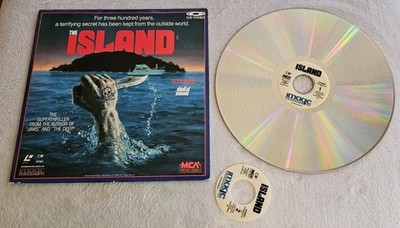 The Island Laserdisc 1981 MCA Video Horror 1981 NTSC EX/EX