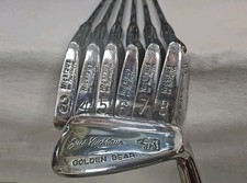 Nice Jack Nicklaus By MacGregor Iron Set 3-9 Right Handed Reg Flex Steel Shaft