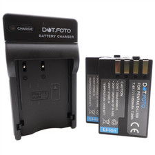 2x D-LI109 Battery & USB Charger for Pentax KP K-30 K-50 K-70 K-500 K-r K-S1/S2